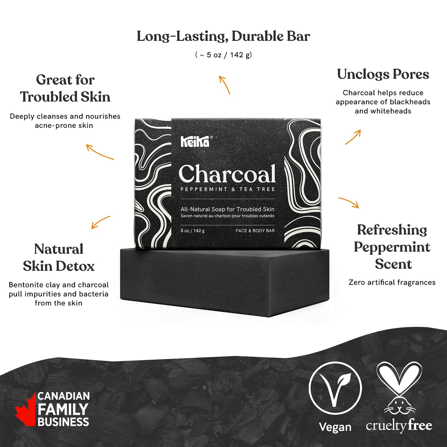Charcoal Bar (2-Pack)