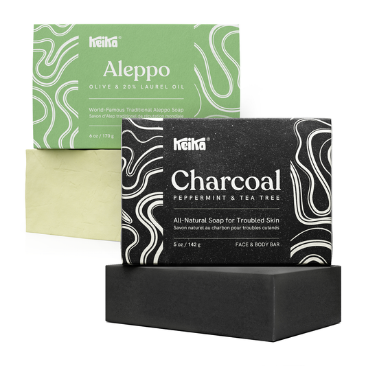 Charcoal + Aleppo Bar Bundle (2-Pack)